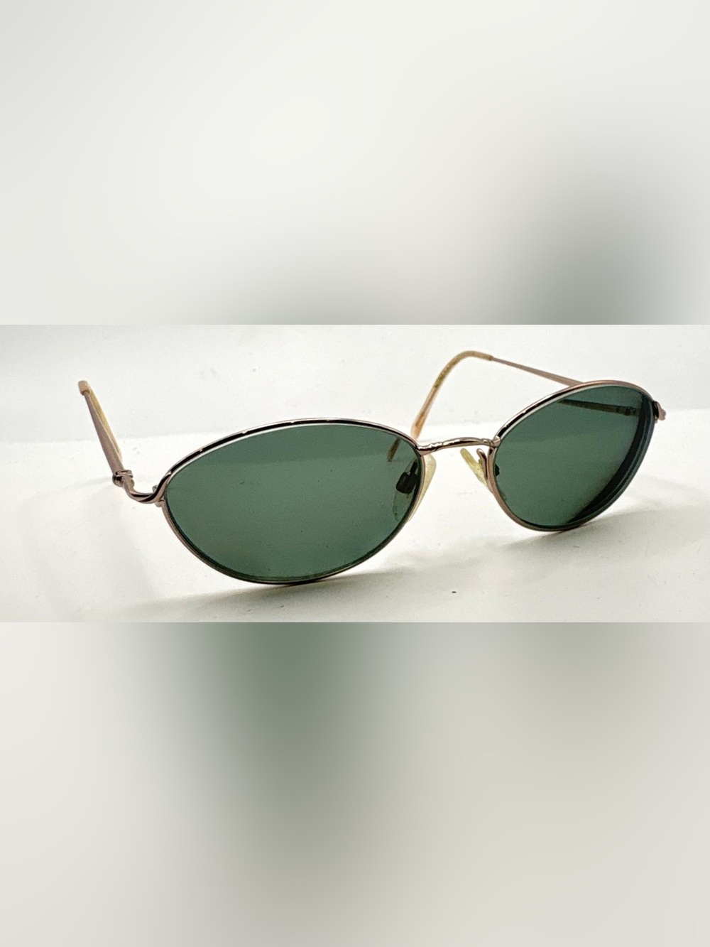 Sophia Loren M103 Bronze Oval Metal Sunglasses Frames Only